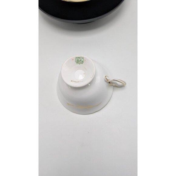 Shelley Golden Harvest 13685 Bone China Gainsborough Shape Tea Cup Saucer Set - Picture 16 of 16